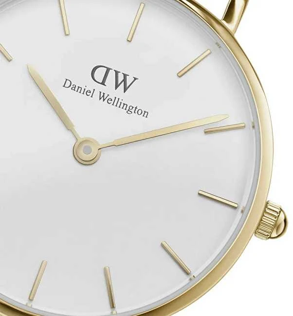 Laikrodis DANIEL WELLINGTON WOMEN'S WATCH DW00100350 - Petite Evergold 28mm
