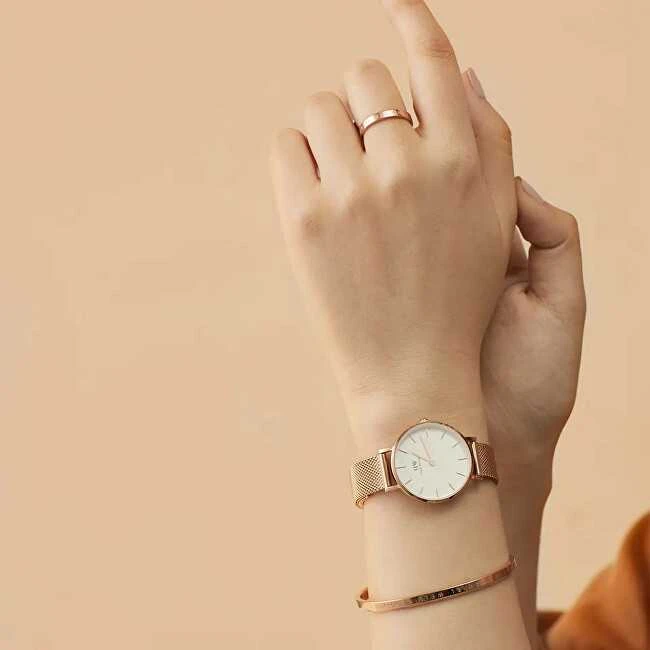 Laikrodis moterims Daniel Wellington - Petite Melrose DW00100163 - (zx704b)
