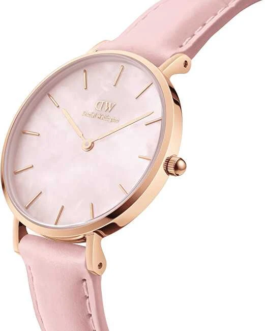 Laikrodis DANIEL WELLINGTON DW00100633. Kwarcowy, Kolor rožinė. Kobieta.