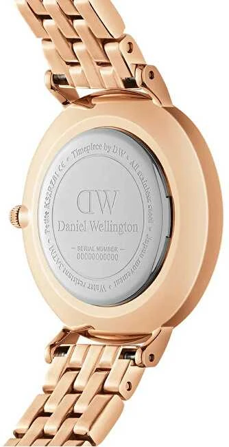 Laikrodis DANIEL WELLINGTON DW00100617. Kwarcowy, Kolor rožinė. Kobieta.