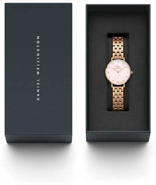 Laikrodis DANIEL WELLINGTON DW00100617. Kwarcowy, Kolor rožinė. Kobieta.