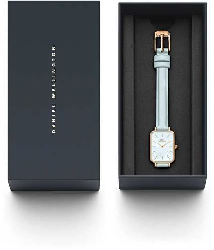 Laikrodis DANIEL WELLINGTON DW00100638. Kvarcas, Spalva mėlyna. Moteris.