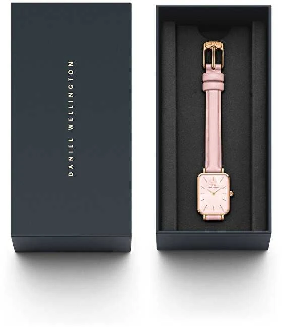Laikrodis DANIEL WELLINGTON DW00100636. Kwarcowy, Kolor rožinė. Kobieta.