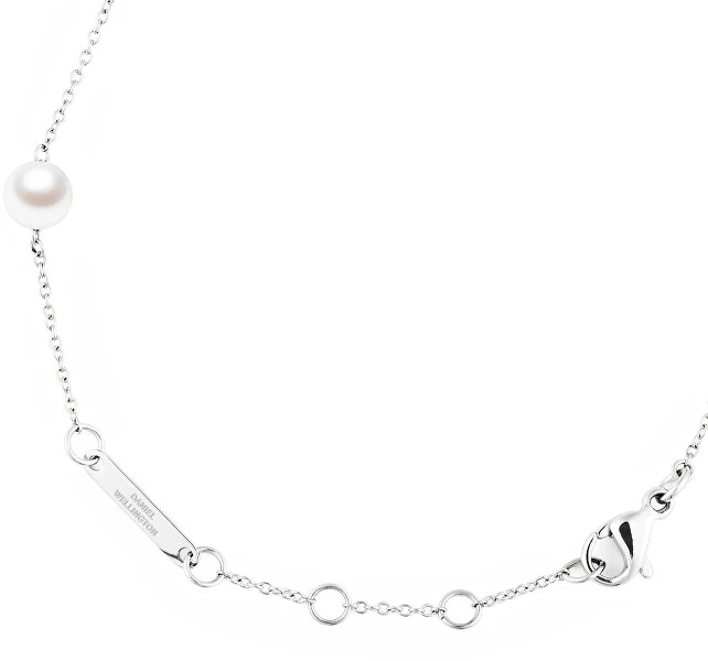 Daniel Wellington Steel bracelet with Swarovski pearls Pearl Step DW00402106