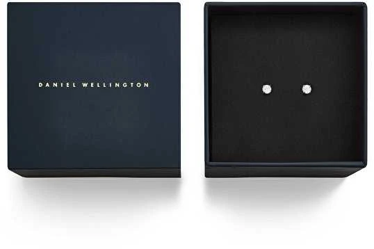 Daniel Wellington Plieniniai auskarai su kubiniu cirkoniu Mirelle DW00401963