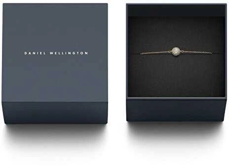 Daniel Wellington Stilinga paauksuota apyrankė su blizgančiu kamuoliuku Pavé DW00400641