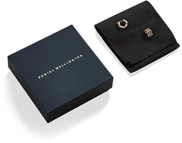 Daniel Wellington Stilingi bronziniai auskarai su 5-Link DW00400960