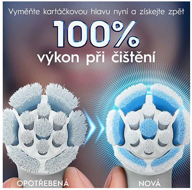 Dantų šepetėlio galvutės Braun Oral-B iO Gentle Care 4 vnt. balta