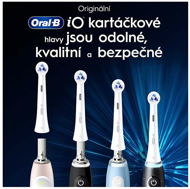 Dantų šepetėlio galvutė Oral-B iO Specialized, balta, 2 vnt.