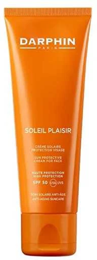 Darphin Soleil Plaisir Anti-Aging Suncare SPF 50 apsauginis veido kremas nuo saulės, 50 ml