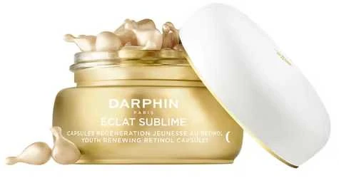 „Darphin Eclat Sublime Youth“ jaunystę atnaujinančios retinolio kapsulės, 220 g