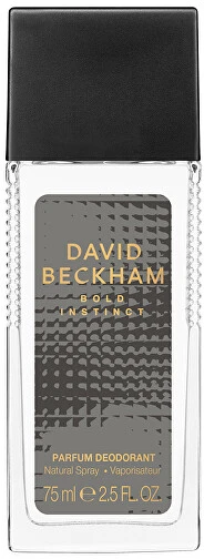 David Beckham Bold Instinct buteliukas su juodu dangteliu