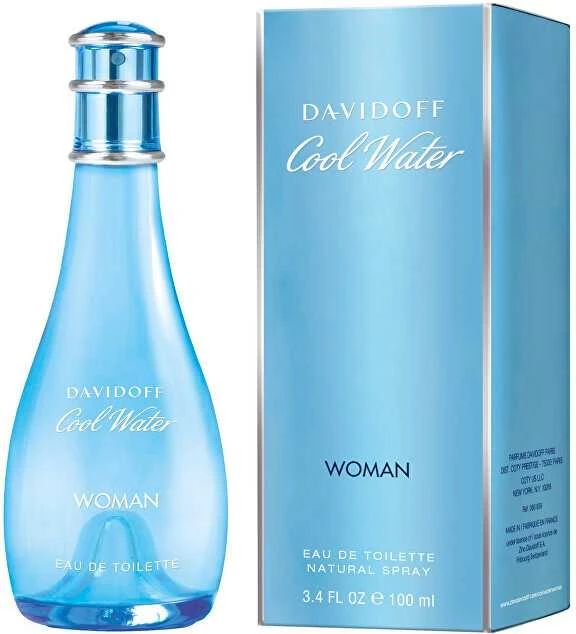 Davidoff Cool Water Woman EDT tualetinis vanduo moterims, 200 ml