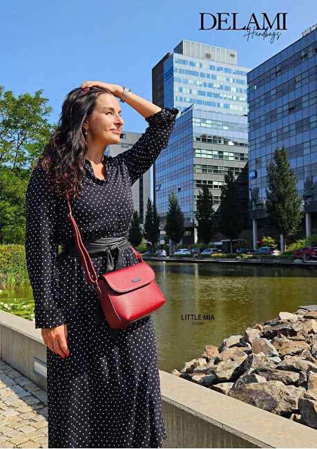 Delami Moterų crossbody rankinė D5886 balta