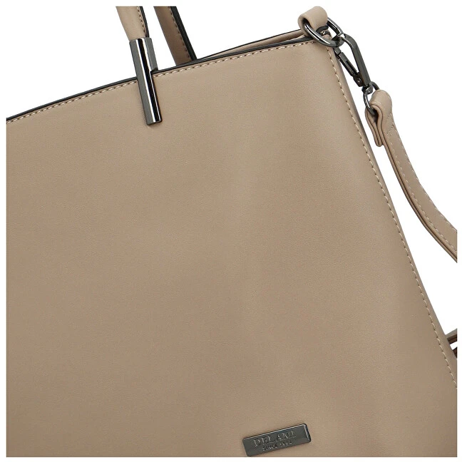 Delami Women's handbag D5906 taupe