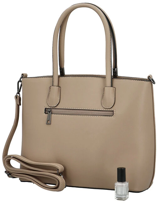 Delami Women's handbag D5906 taupe