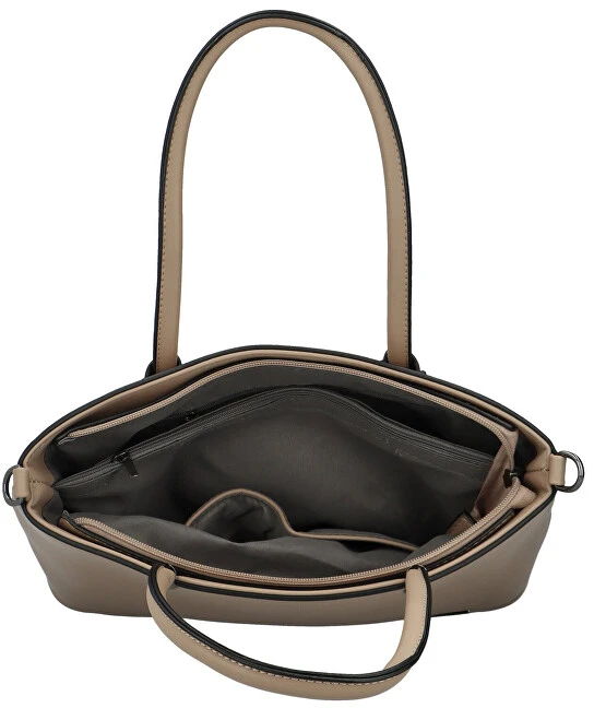 Delami Women's handbag D5906 taupe