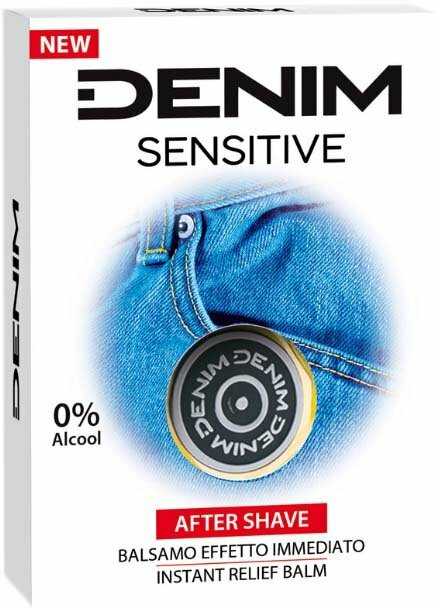 Denim Sensitive Balzamas po skutimosi vyrams, 100 ml