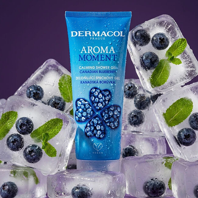 Dermacol Raminamasis dušo želė su kanadietiškomis mėlynėmis, 250 ml