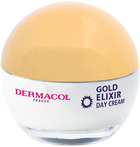 Dermacol Gold Eliksyras Day Kreminis moterims, 50 ml