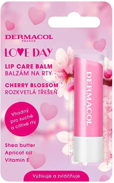 „Dermacol“ lūpų priežiūros balzamas „Cherry Blossom“.