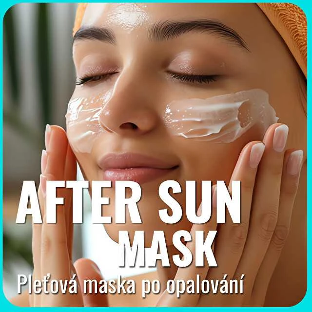 Dermacol After Sun SOS kaukė po saulės priežiūros