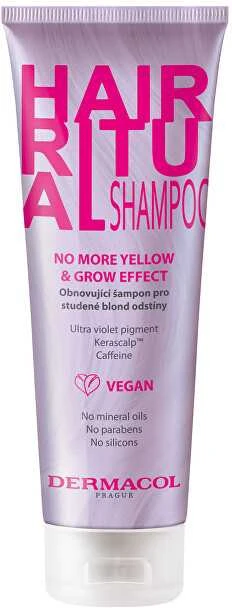 Dermacol Hair Ritual No More Geltona & Grow Šampūnas Šampūnas moterims, 250 ml