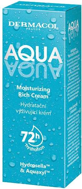 Dermacol Aqua Moisturizing Rich Kreminis Day Kreminis