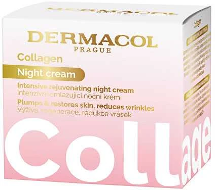 Dermacol Collagen Night Kreminis atkuriantis naktinis veido kremas, 50 ml