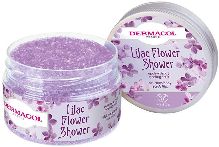 „Dermacol Lilac Flower Shower Shower Body Scrub Body Peeling“ moterims, 200 g