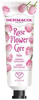 Dermacol Rose Flower Care Hand Kreminis moterims, 30 ml