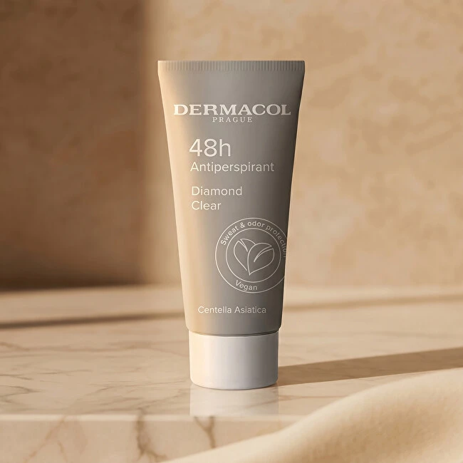 Dermacol Kreminis antiperspirantas „Diamond Clear“ 48 val. antiperspirantas, 50 ml