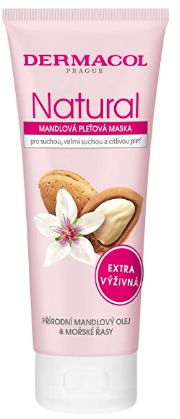 Dermacol Natural Migdolų veido kaukė, 100 ml