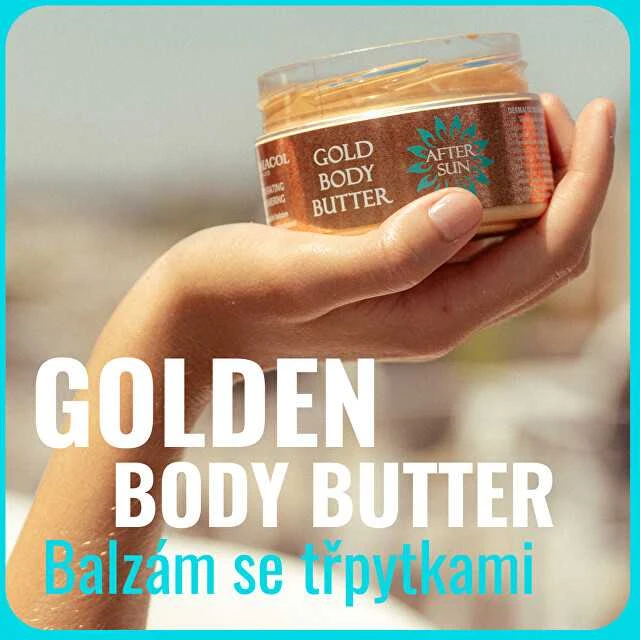 „Dermacol After Sun Gold“ kūno sviestas po saulės priežiūros