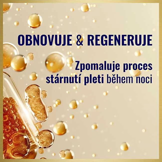 Dermacol Gold Eliksyras Night Skin Kreminis moterims, 50 ml