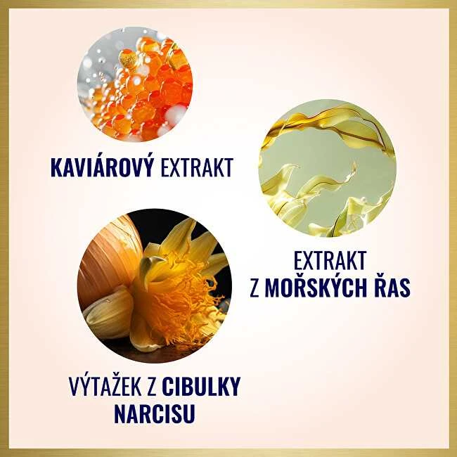Dermacol Gold Eliksyras Rejuvenating Caviar Paakių kremas Paakių kremas