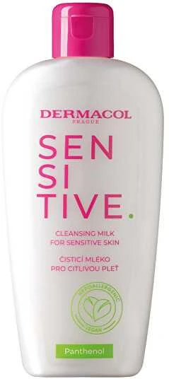 Dermacol, jautriai odai, valomasis ir drėkinamasis, valomasis pienelis veidui, 200 ml