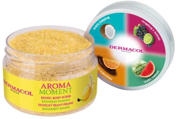 Dermacol Aroma Moment Bahamas Banana Exotic Body Scrub kūno šveitimas