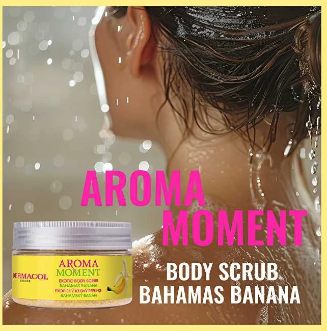 Dermacol Aroma Moment Bahamas Banana Exotic Body Scrub kūno šveitimas
