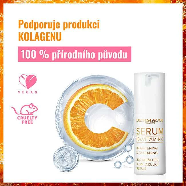 Dermacol serumas su 10 % vitamino C, skaistinamasis ir senėjimą stabdantis, 30 ml