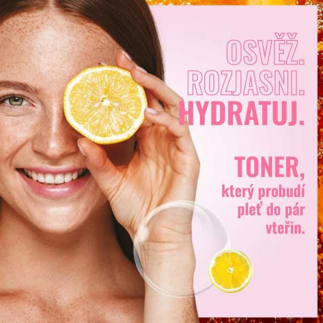 „Dermacol Glow Toneris“ skaistinamasis ir drėkinamasis tonikas su vitaminu C, 100 ml