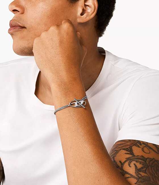 Diesel Fashion double steel bracelet DX1535040
