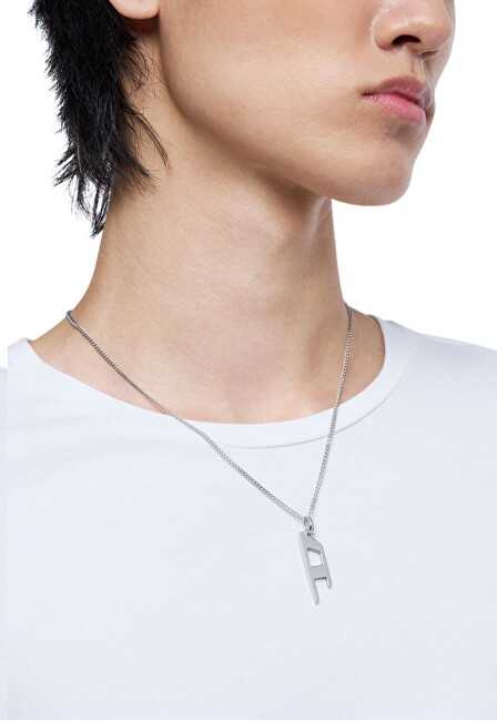 Diesel Fashion steel pakabukas D Logo DX1625040