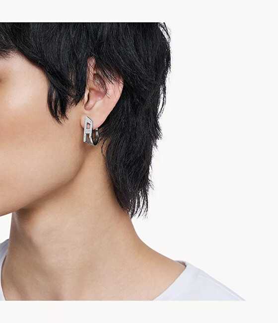 Diesel Glittering single earring made of steel DX1628040
