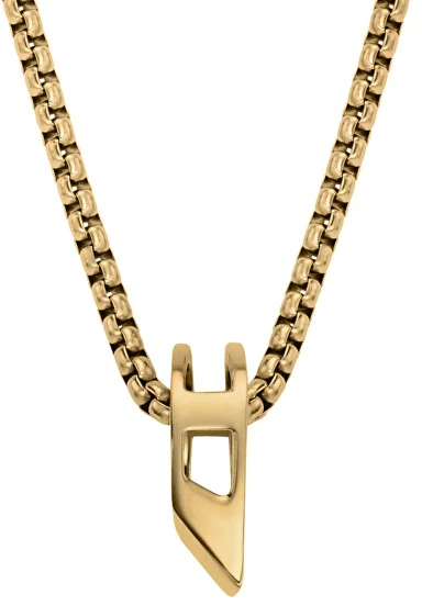 Diesel Gold-plated unisex steel pakabukas DX1670710