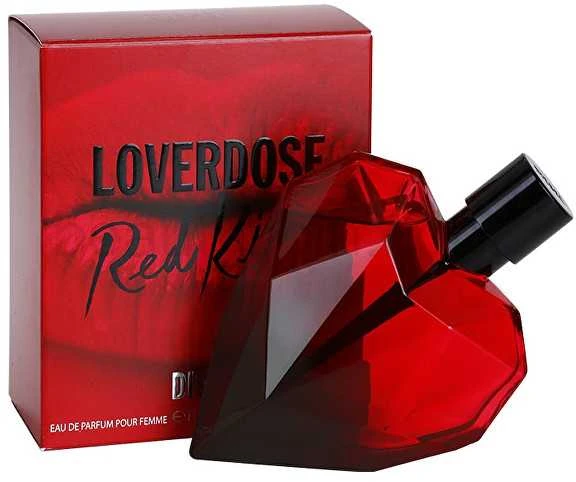 Diesel Loverdose Raudona Kiss EDP parfumuotas vanduo moterims, 50 ml