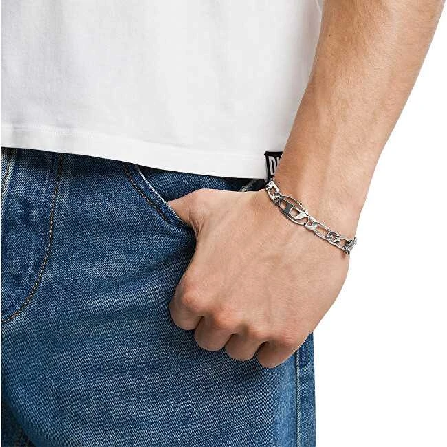 Diesel Modern unisex bracelet D Logo DX1599040