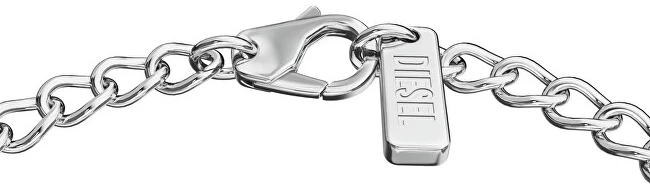 Diesel Original unisex steel bracelet D Logo DX1690040