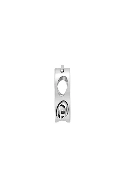 Diesel Round steel single earring DX1664040