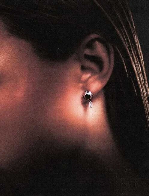 Diesel Sidabrinis single earring DL1352040